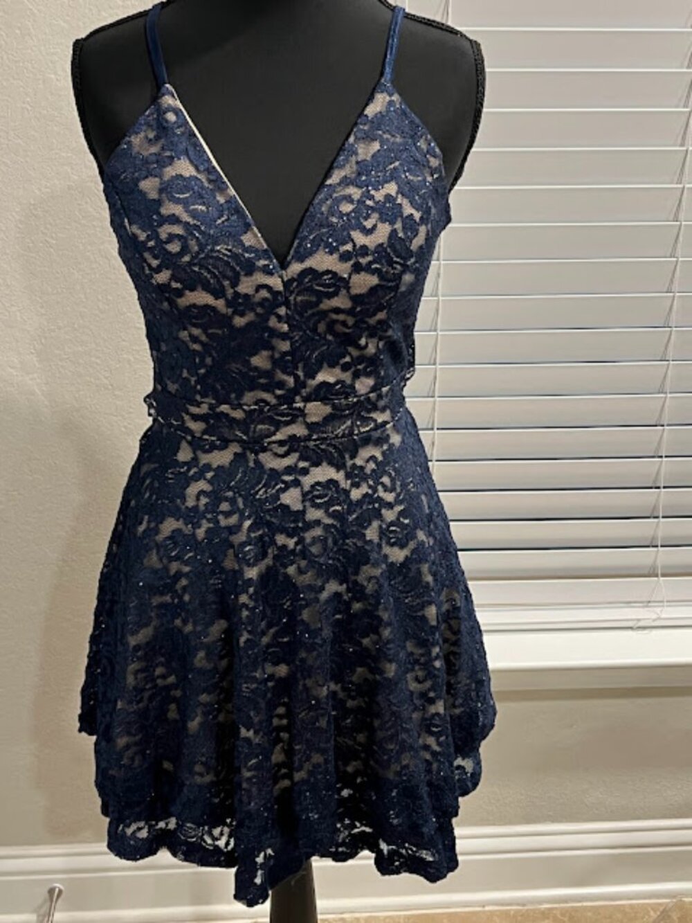 Honey and Rosie Navy Dress